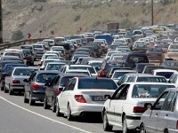 ترافیک سنگین در محورهای ورودی به تهران