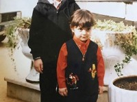 عکس جالب سید احمد خمینی و خواهرش نرگس السادات خمینی در دوران کودکی