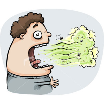 علل شایع بوی بد دهان