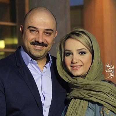 عکس:بازیگر مطرح ایرانی و همسرش