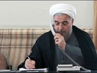 تماس نلفنی روحانی با رئیس جمهور فرانسه