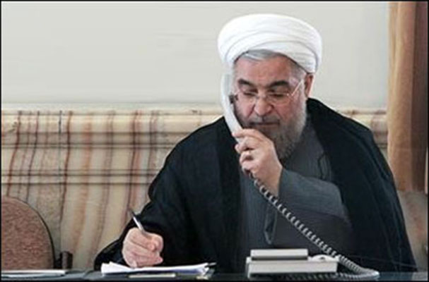تماس نلفنی روحانی با رئیس جمهور فرانسه