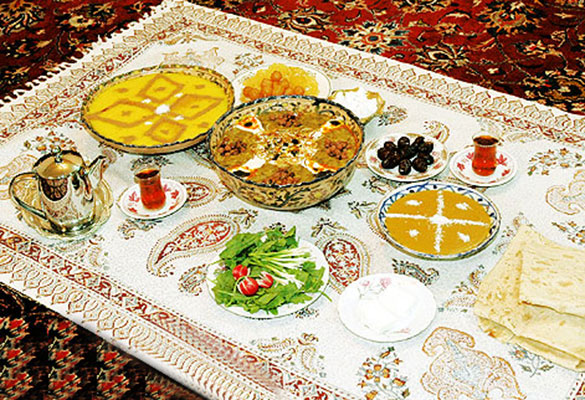 برگزاری افطاری خیابانی در تهران