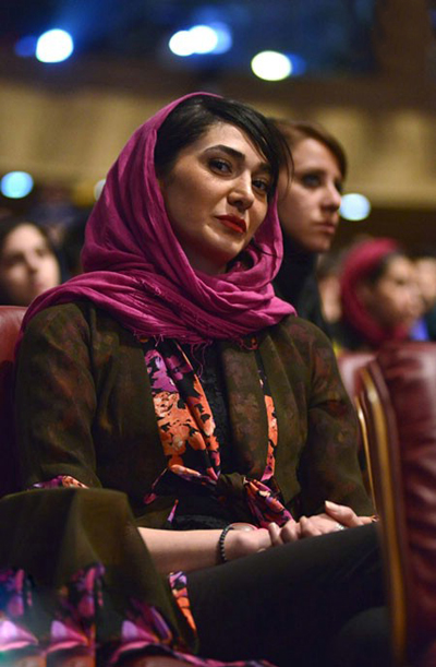 مینا وحید، ستاره نوظهور سینما در حاشیه جشنواره فیلم شهر