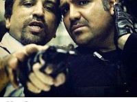 محمدرضا آهنج و امیرکاوه آهنین جان در نمایی از سریال راستش را بگو