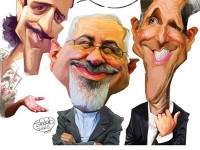 کاریکاتور جالب شهاب جعفر نژاد در شوخی با لِفت دادن بیش از حد مذاکرات هسته ای