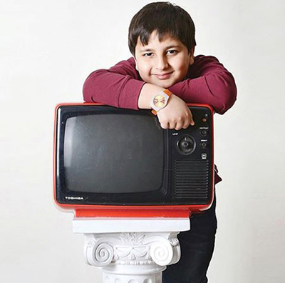 عکس آتلیه ای بسربچه بانمک سینما و تلویزیون، محمدرضا شیرخانلو
