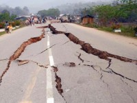 زلزله، جاده روستاهای اسفراین را مسدود کرد
