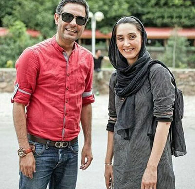 خنده های هدیه تهرانی و دوستش به دوربین جناب عکاس