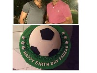 جشن تولد دو نفره فرزاد مجیدی در کنار برادر بزرگترش