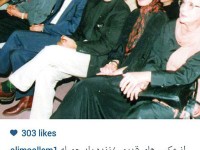 عکسی قدیمی مربوط به دومین دوره جشن حافظ با حضور چهره هایی خاطره انگیز