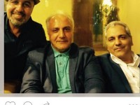 مهران خان مدیری و آقا رضا عطاران در کنار علی معلم این عکسِ لایکخور را خلق کرده اند