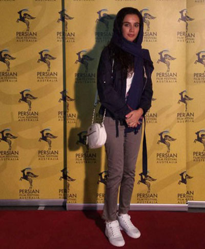 بیتا بیگی بازیگر جوان و خوش آتیه سینما و تلویزیون در جشنواره فیلم ایرانیِ استرالیا!