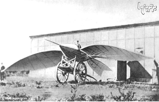 خلبان فرانسوی ژان ماریه و اولین ماشین پروازیش در سال 1868 میلادی
