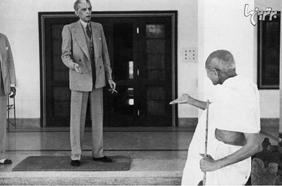 دیدار ماهتما گاندی با محمد علی جناح در سال 1939 میلادی