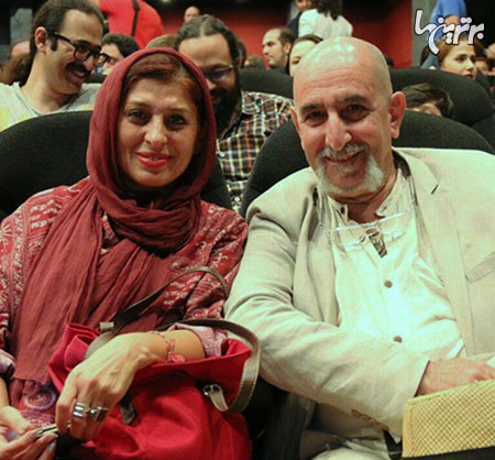 فرهاد آئیش و مائده طهماسبی، زوج هنرمند کشورمان در یک مراسم