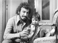 لیلا حاتمی کوچولو در کنار پدر بزرگوارش استاد علی حاتمی