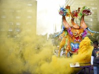 رژه سالانه با مجسمه های عجیب و غریب در مکزیک