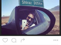 سجاد افشاریان در مسیر زادگاهش شیراز. حالا ای موقِع؟!