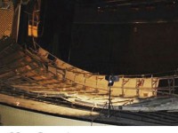سقف یکی از سالن های تئاتر شهر فرو ریخت!