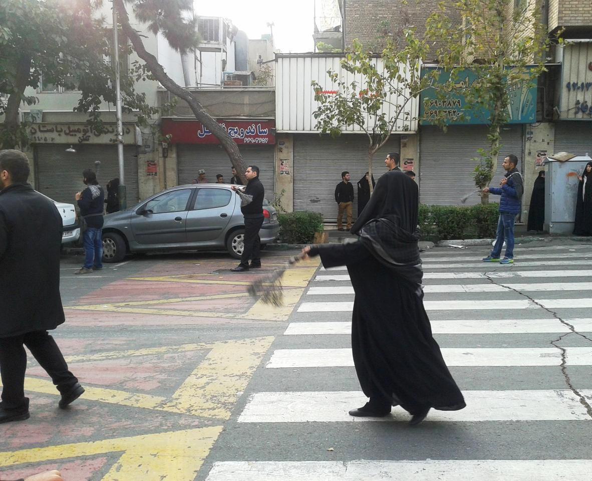 زنجیرزنی مختلط در تهران