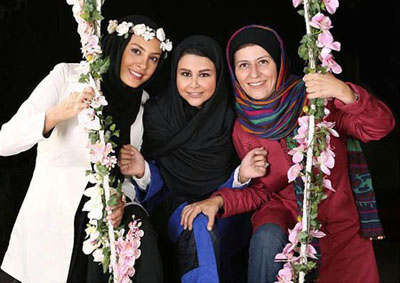سوسن پرور، یاسمینا باهر و حدیثه تهرانی که سه تایی با هم سوار «موج سریالی» شده اند