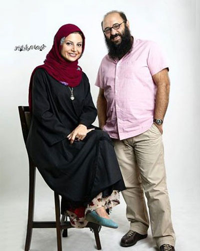 عکس آتلیه ای سولماز غنی و همسر محترم