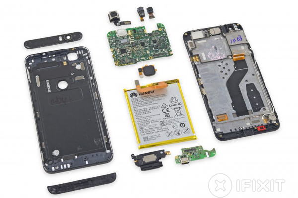 گوشی Nexus 6P با دشواری فراوان تعمیر می‌شود