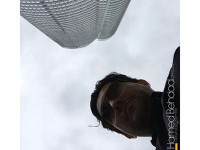 سلفی حامد بهداد با برج فستیوال فیلم توکیو