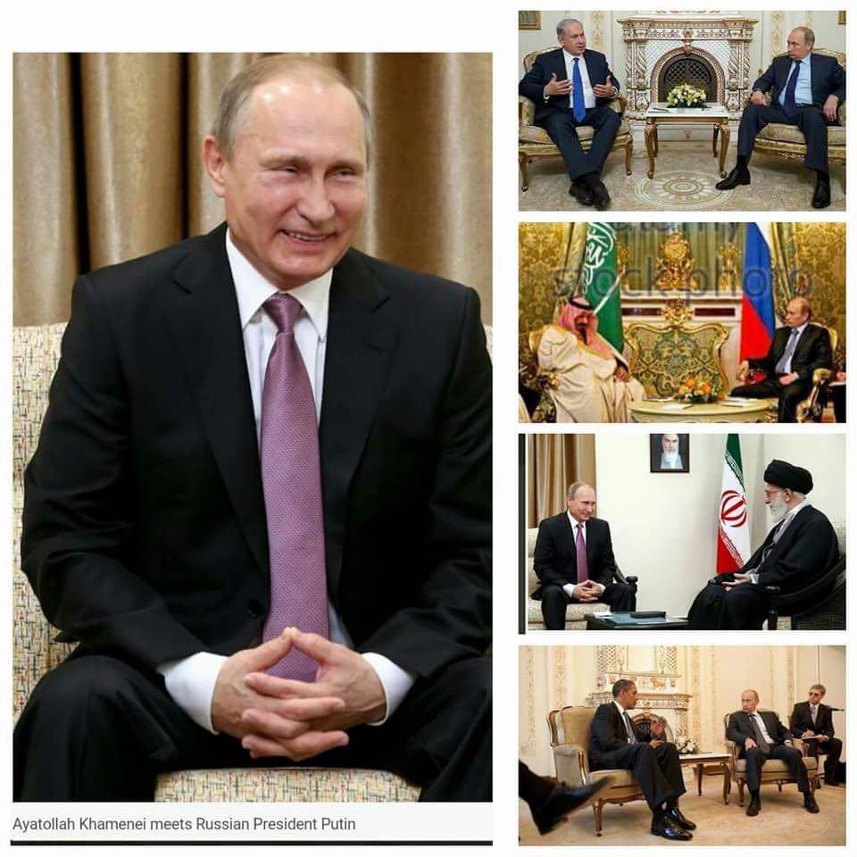تفاوت طرز نشستن پوتین در مقابل مقام معظم رهبری با دیگران