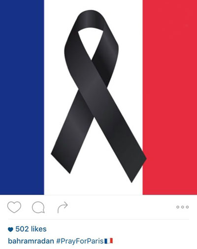 سلسله اتفاقات تروریستی دردناک که در پاریس اتفاق افتاد و 160 نفر از شهروندان پاریس را به کام مرگ فرستاد