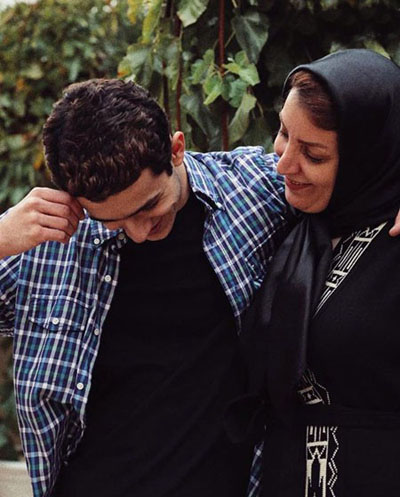 عکس زیبای علی شادمان و مادرش