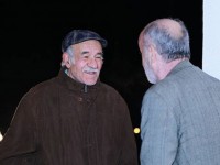 سعید پورصمیمی عزیز هم در مراسم یادبود استاد احمدی حضور داشت