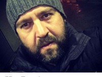سلفی بهرنگ توفیقی کارگردان و بازیگر سینما و تلویزیون در کوچه های خلوت بازار تهران در یک شب تعطیل