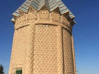 عکسی زیبا از یکی از بناهای تاریخی مشهد مقدس