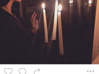من تا قبل از این عکس فکر میکردم روشن کردن شمع و خاموش کردن چراغ ها صرفا برای عزاداری و مراسم شام غریبان است