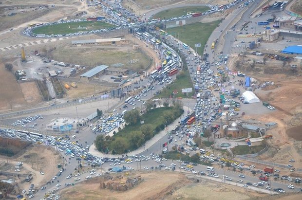 راه اندازی ترمينال مسافربری موقت در مهران