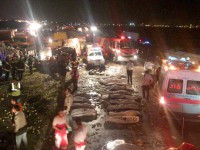 دو کشته در تصادف جاده قديم، قم - تهران