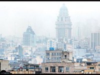 ميليونها تهراني در زير آسمان سربي آلوده‌ترين شهر دنيا