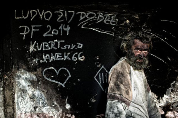تصویری / ملقب به کثیف‌ترین فرد در اروپا