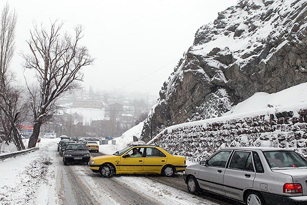 جریمه ۳۰۰ هزار ریالی برای خودروهای فاقد تجهیزات زمستانی