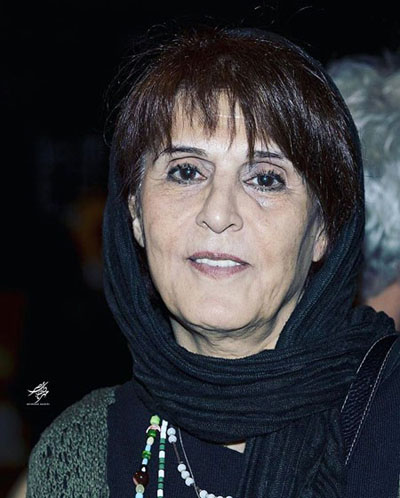 آهو خانم خردمند در حاشیه یک مراسم سینمایی، از قاب دوربین مهرداد ناصری
