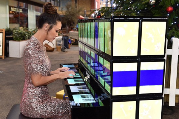 سامسونگ با 100 تبلت Galaxy Tab S2 پیانو ساخت