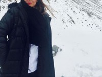 عکس برفی نوشین طافی در ارتفاعات تهران. برف هست، ولی کم است! همین باعث شده عکس های برفی عزیزان به خوبی سال های قبل نباشد