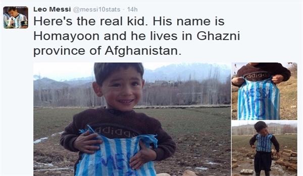 فیلم/ آرزوی کودک افغان که با پیراهن مسی مشهور شد