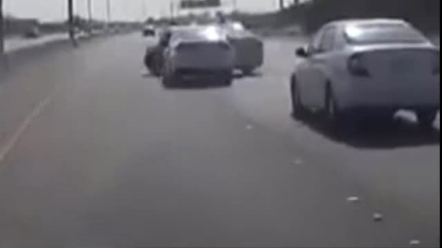 فیلم/ انتقام مرگبار راننده عربستانی!
