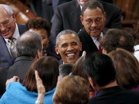 فیلم/ پشت صحنه آخرین سخنرانی سالانه اوباما در کنگره