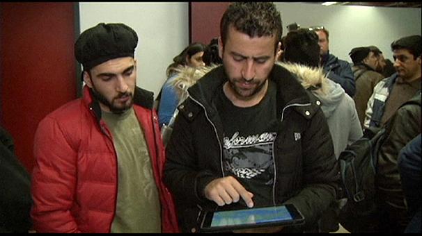 فیلم/ تلاش جمعی از پناهجویان عراقی برای بازگشت از آلمان