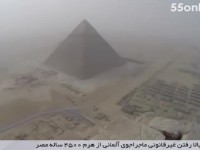 فیلم/ بالا رفتن غیرقانونی ماجراجوی آلمانی از هرم 4500 ساله مصر
