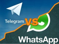 رقابت تلگرام با واتس‌اپ